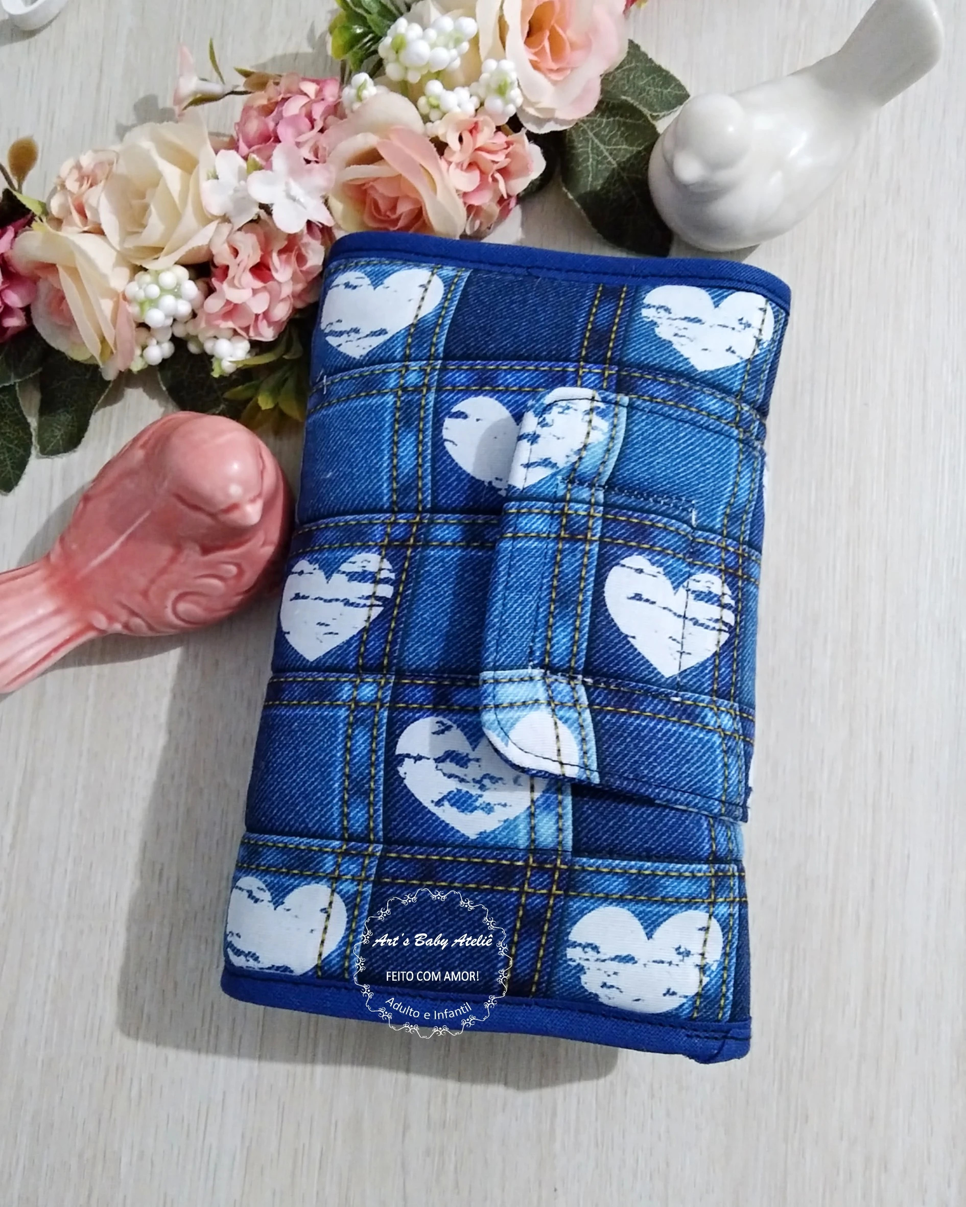 Carteira Íntima Feminina Porta Absorvente, Necessaire Organizadora de Bolsa