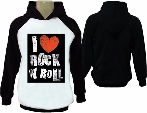 Casaco Moleton I Love Rock