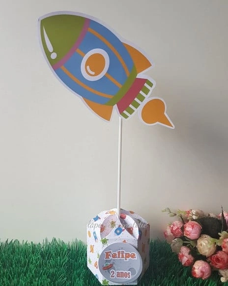 Centro de Mesa Astronauta