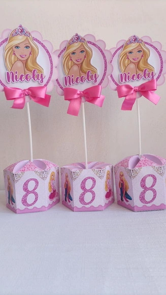 Centro de Mesa Barbie