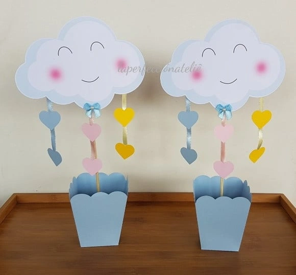 Centro de Mesa Chuva de Amor