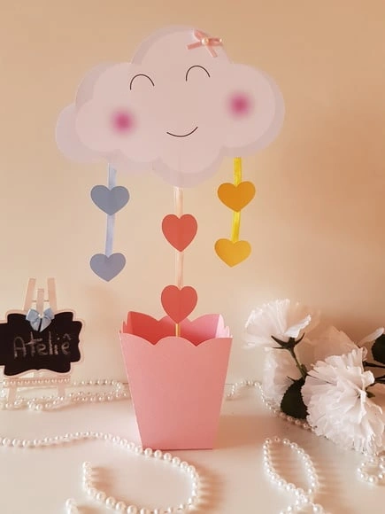 Centro de Mesa Chuva de Amor