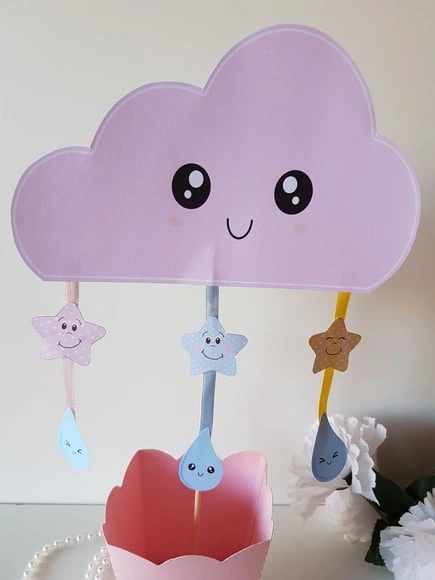 Centro de Mesa Chuva de Amor
