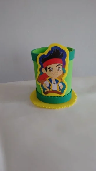Centro de mesa Jake e os Piratas