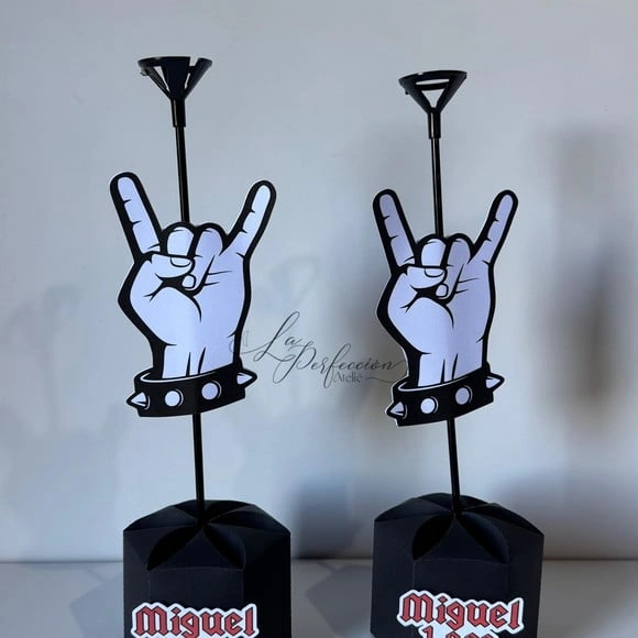 Centro de Mesa Rock