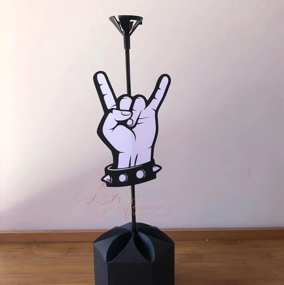 10 Centros de Mesa Rock