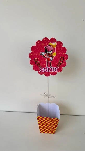 Centro de Mesa Sonic