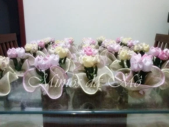 Centro de Mesa Tulipas Floral