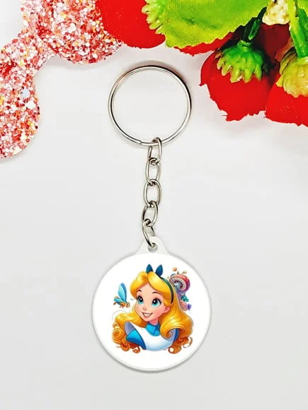 Chaveiro Alice no Pais das Maravilhas -