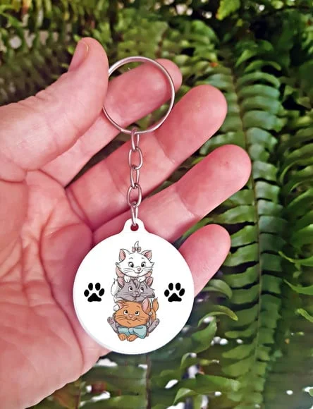 Chaveiro Aristogatos - Gatinha Marie