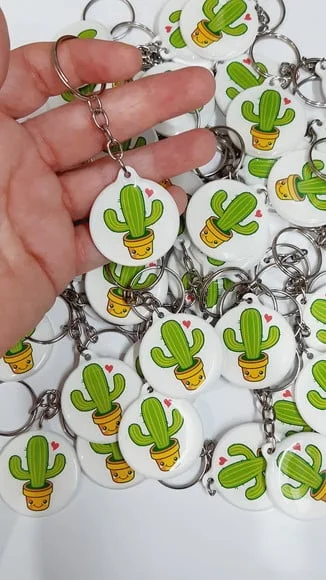 Chaveiro Cactos *