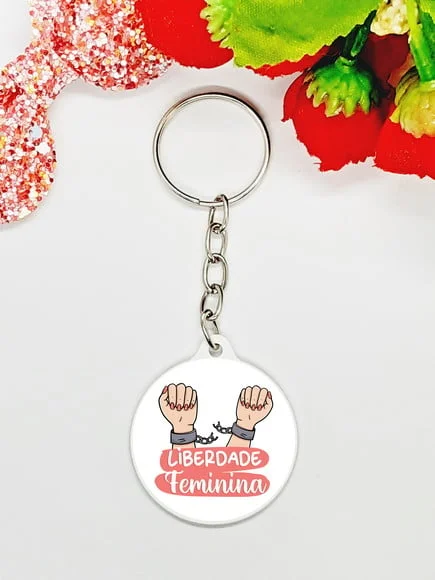Chaveiro Dia Internacional da Mulher