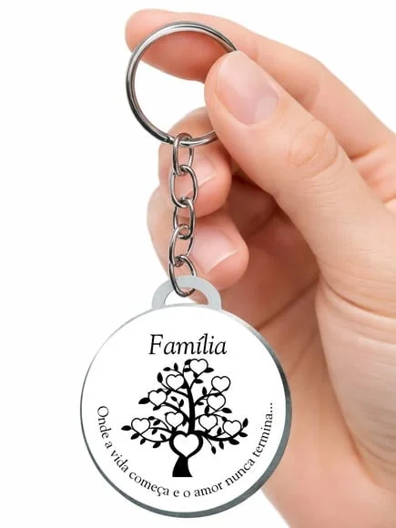 Chaveiro Família - Arvore da Vida