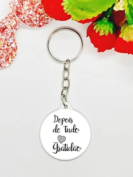 Chaveiro Gratidão *