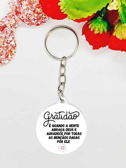 Chaveiro Gratidão *