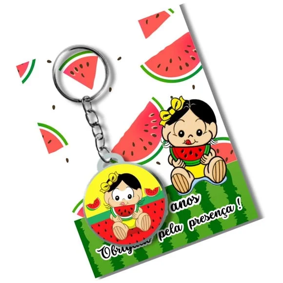 Chaveiro Magali Baby +card e Embalagem * Adesivado