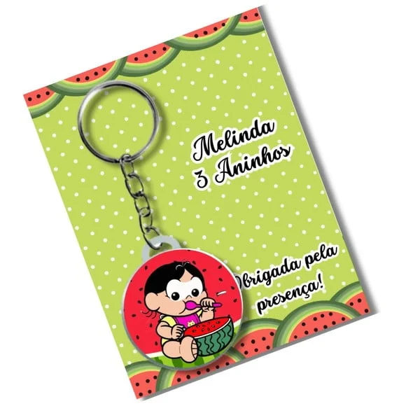 Chaveiro Magali Baby +card e Embalagem * Adesivado