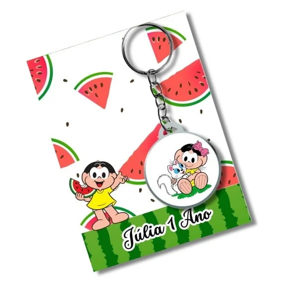 Chaveiro Magali +card e Embalagem * Adesivado