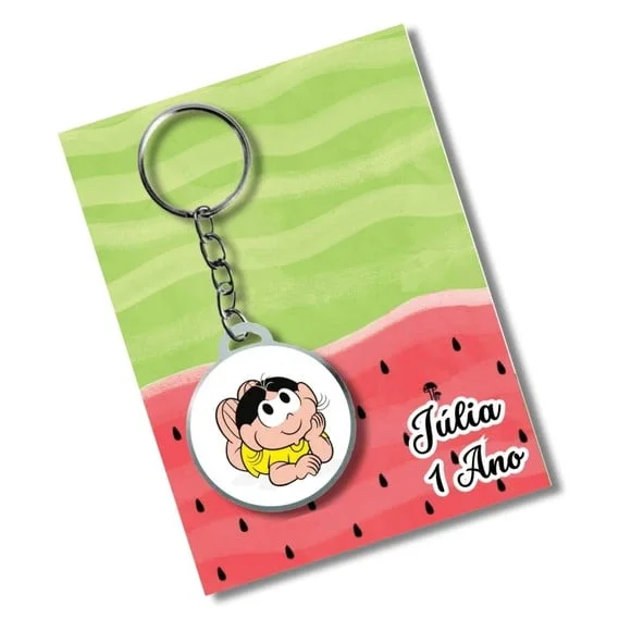 Chaveiro Magali +card e Embalagem * Adesivado