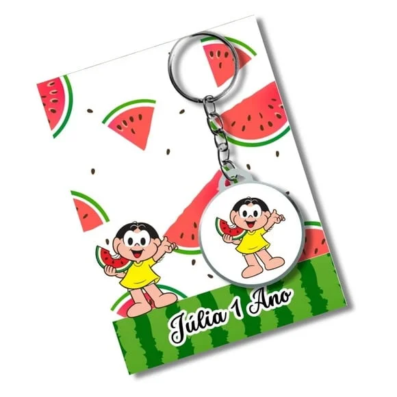Chaveiro Magali +card e Embalagem * Adesivado