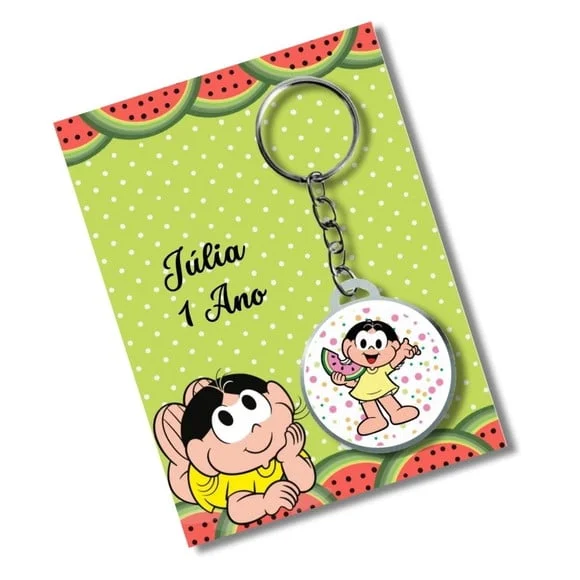 Chaveiro Magali +card e Embalagem * Adesivado