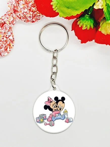 Chaveiro Mickey e Minnie Baby