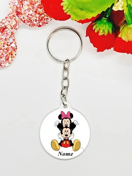 Chaveiro Mickey e Minnie