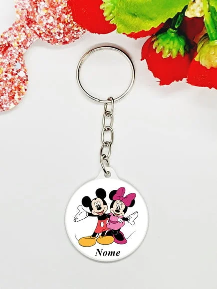 Chaveiro Mickey e Minnie