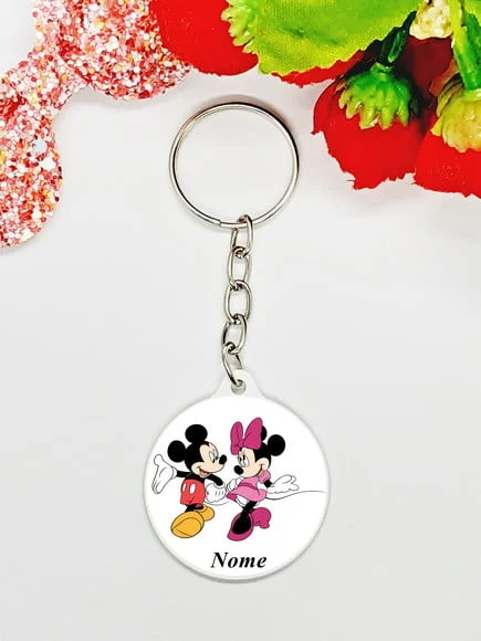 Chaveiro Mickey e Minnie