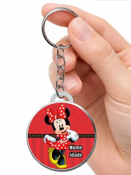 Chaveiro Minnie Vermelho