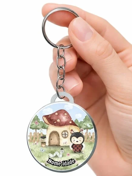 Chaveiro Personalizado Bosque Encantado