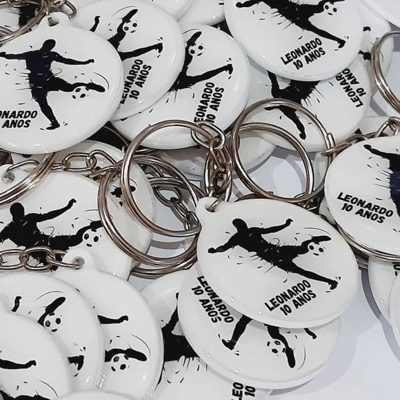 Chaveiro Personalizado* Tema Futebol