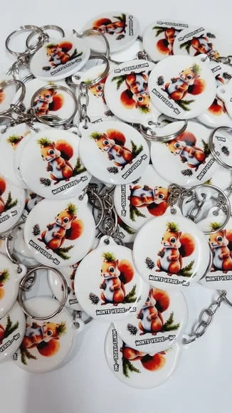 Chaveiro Personalizado Esquilo