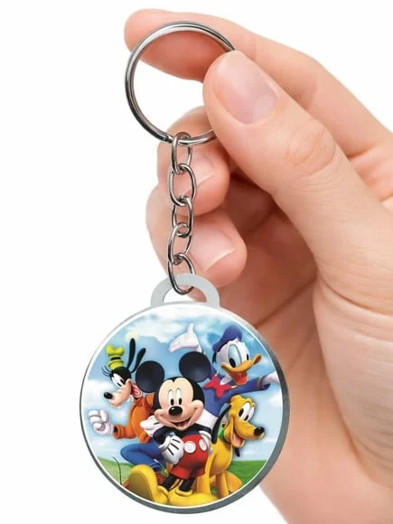 Chaveiro Personalizado Turma do Mickey