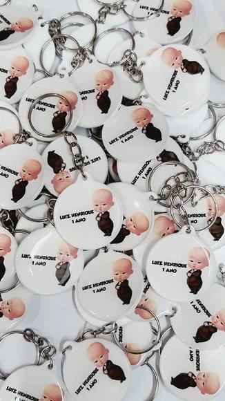 Chaveiro Poderoso Chefinho Personalizado *