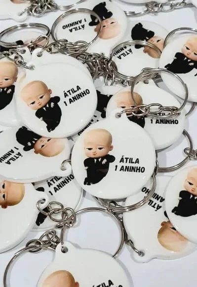 Chaveiro Poderoso Chefinho Personalizado *