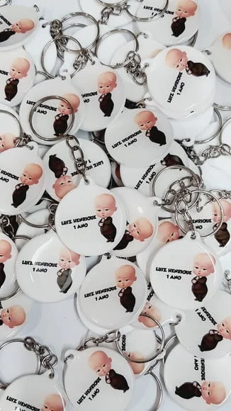 Chaveiro Poderoso Chefinho Personalizado *
