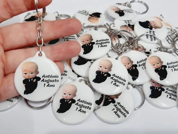 Chaveiro Poderoso Chefinho Personalizado