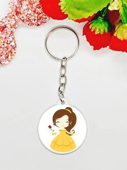 Chaveiro Princesa Bela Cute