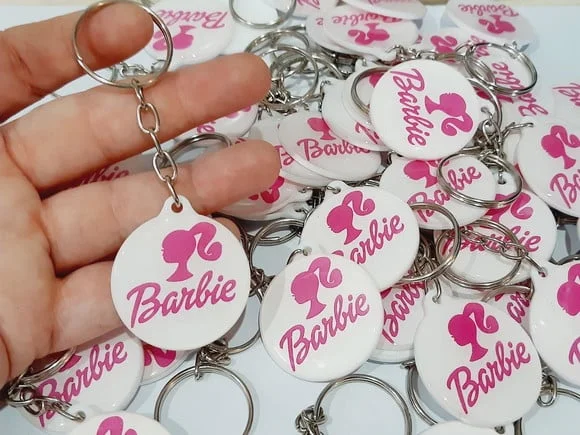 Chaveiro Resinado Barbie *