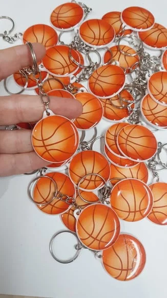 Chaveiro Resinado Basquete