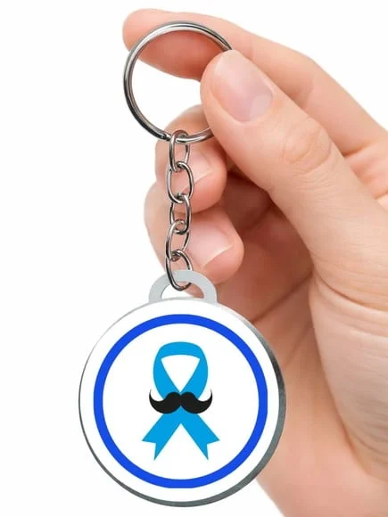Chaveiro Resinado Novembro Azul *