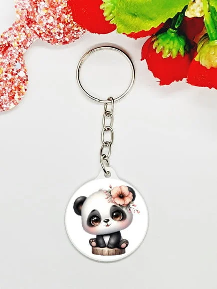 Chaveiro Resinado Panda