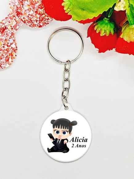 Chaveiro Resinado Poderosa Chefinha Personalizado