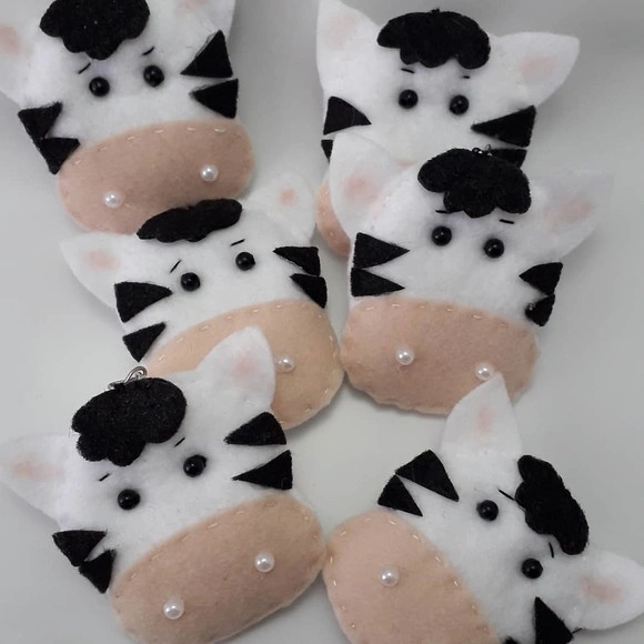 Chaveiro Safari em feltro
