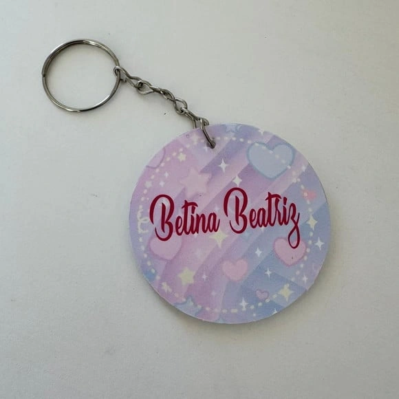 Chaveiro Tema Candy Colors