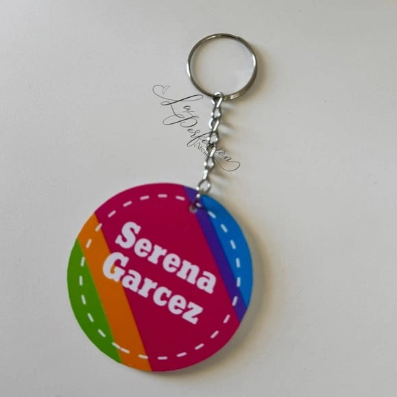 Chaveiro Tema Neon