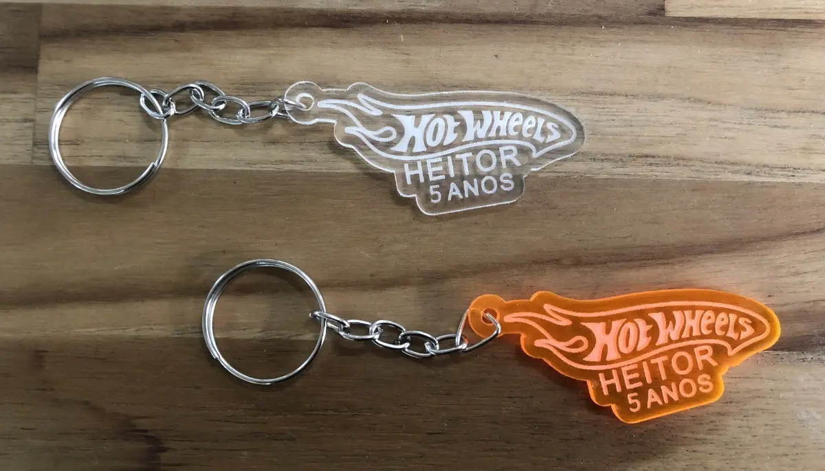 Chaveiros Hotwells Personalizado Em Acrílico