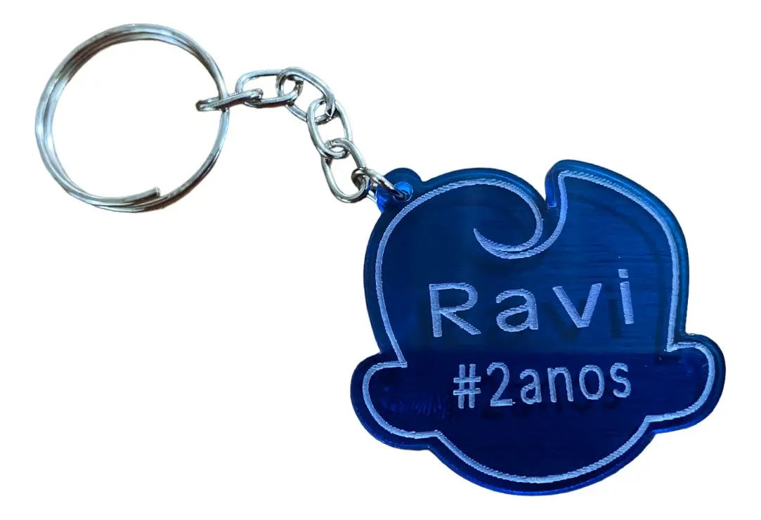 Chaveiros Poderoso Chefinho Personalizado Em Acrílico