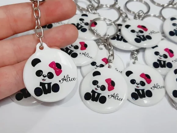 Chaveiros Personalizado Panda